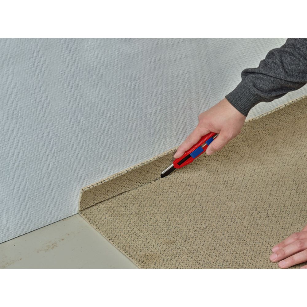 Knipex® 90 10 165 CutiX brytbladskniv med magnesiumram 18 mm