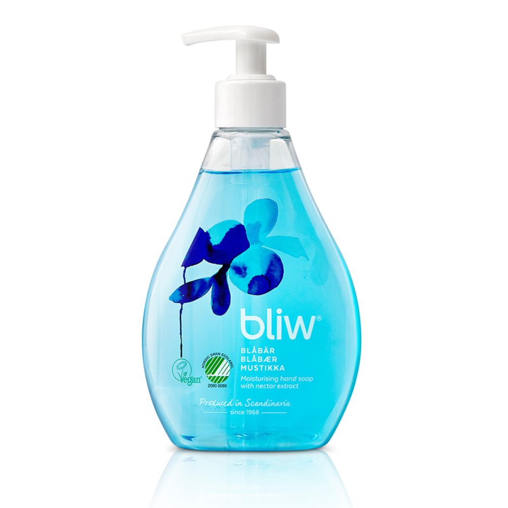 Bliw Mustikka pumppupullo nestesaippua 300 ml