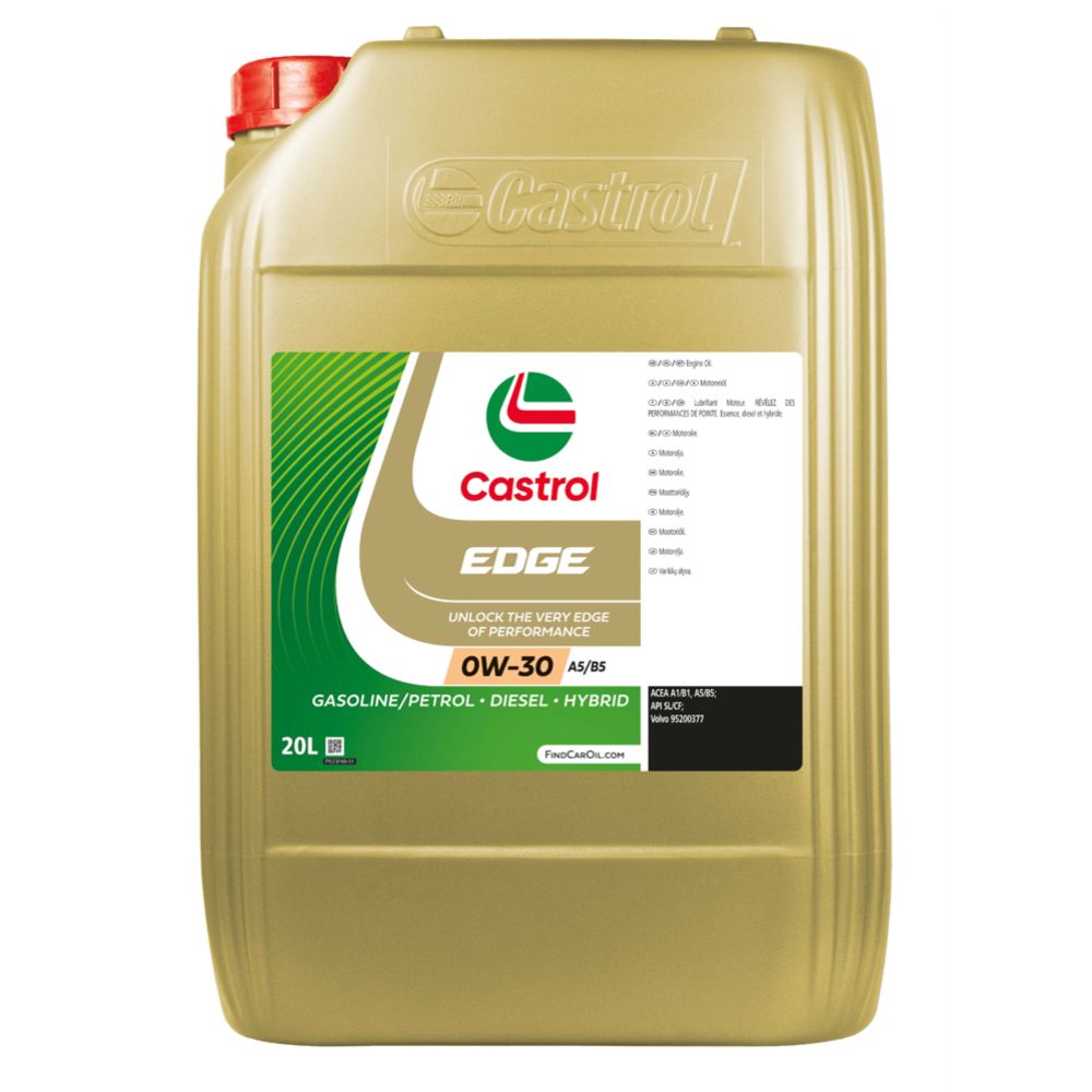 Castrol Edge FST-TI 0W-30 A5/B5 motorolja 20 L