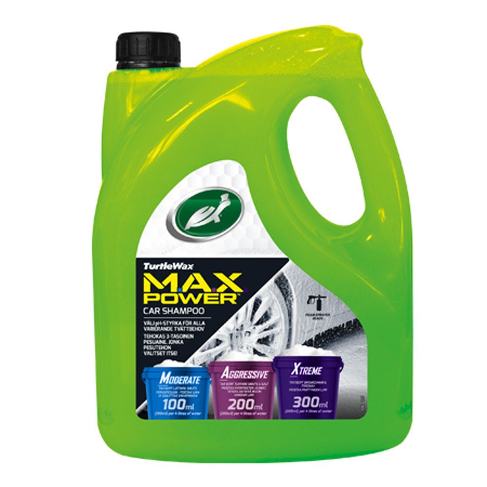Turtle Wax Max Power autoshampoo 4 l