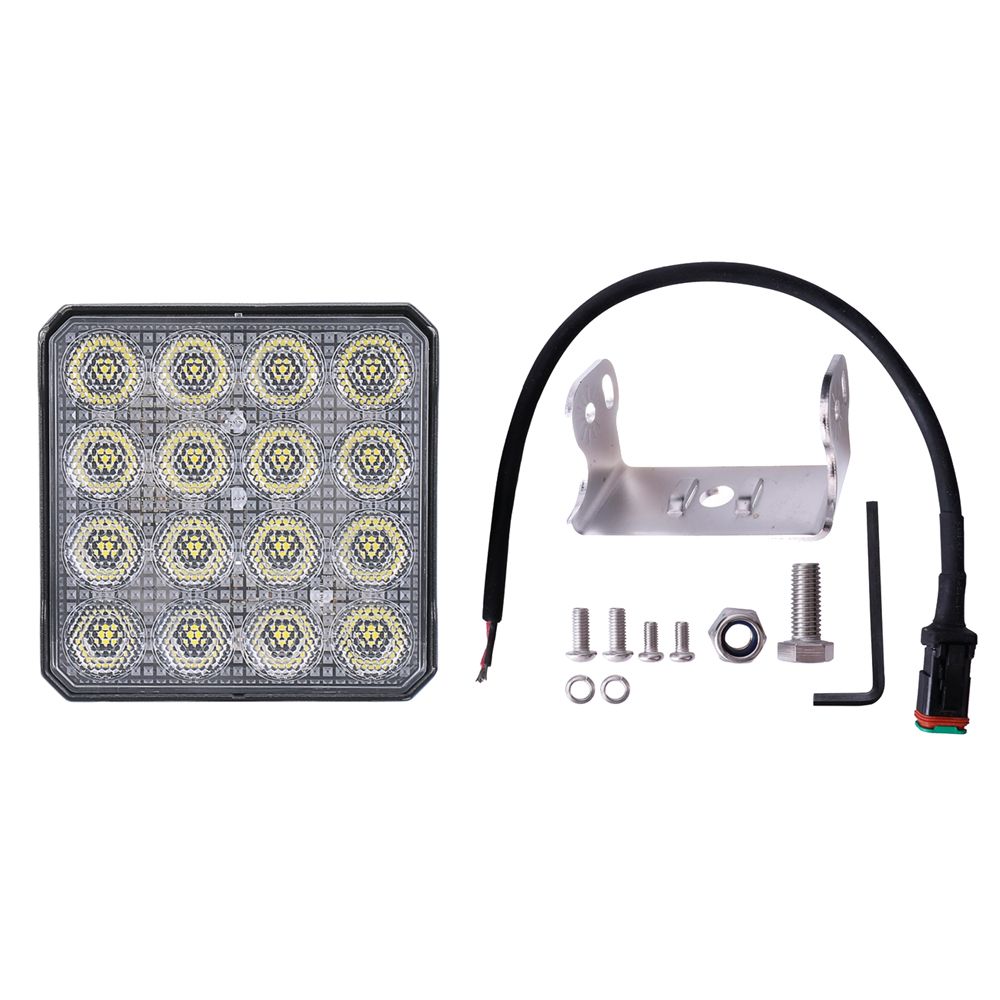 MTX Automotive LED työvalo neliö 94 W 7400 lm 12/24 V R10