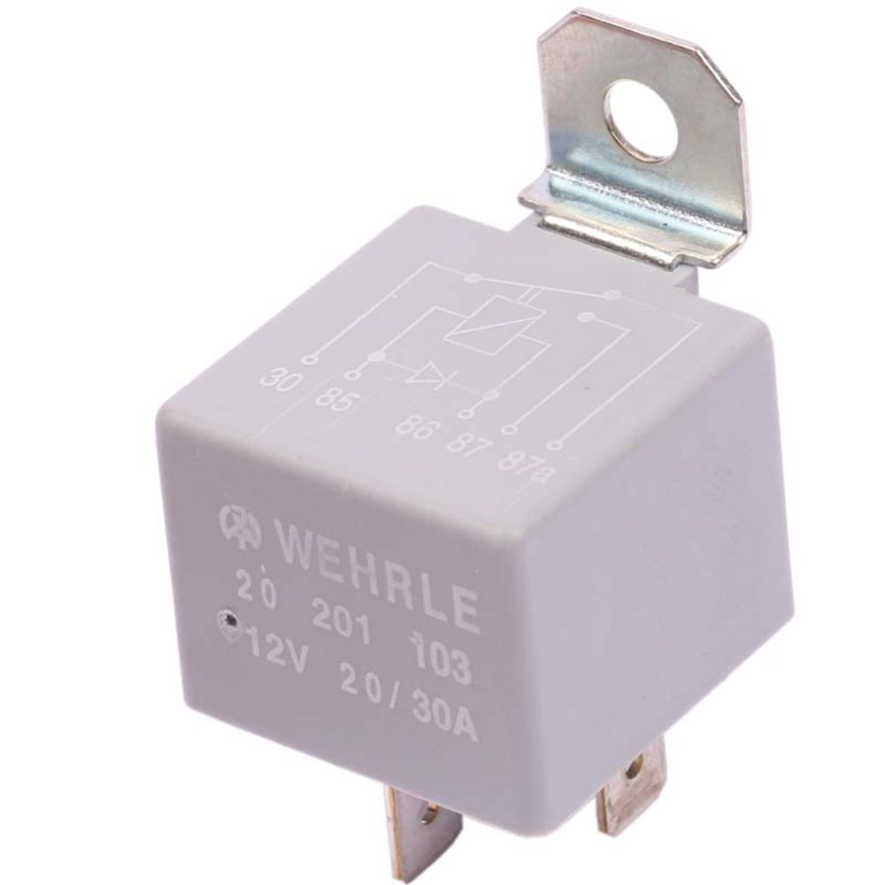 Vaihtorele+diodi 12V/30A