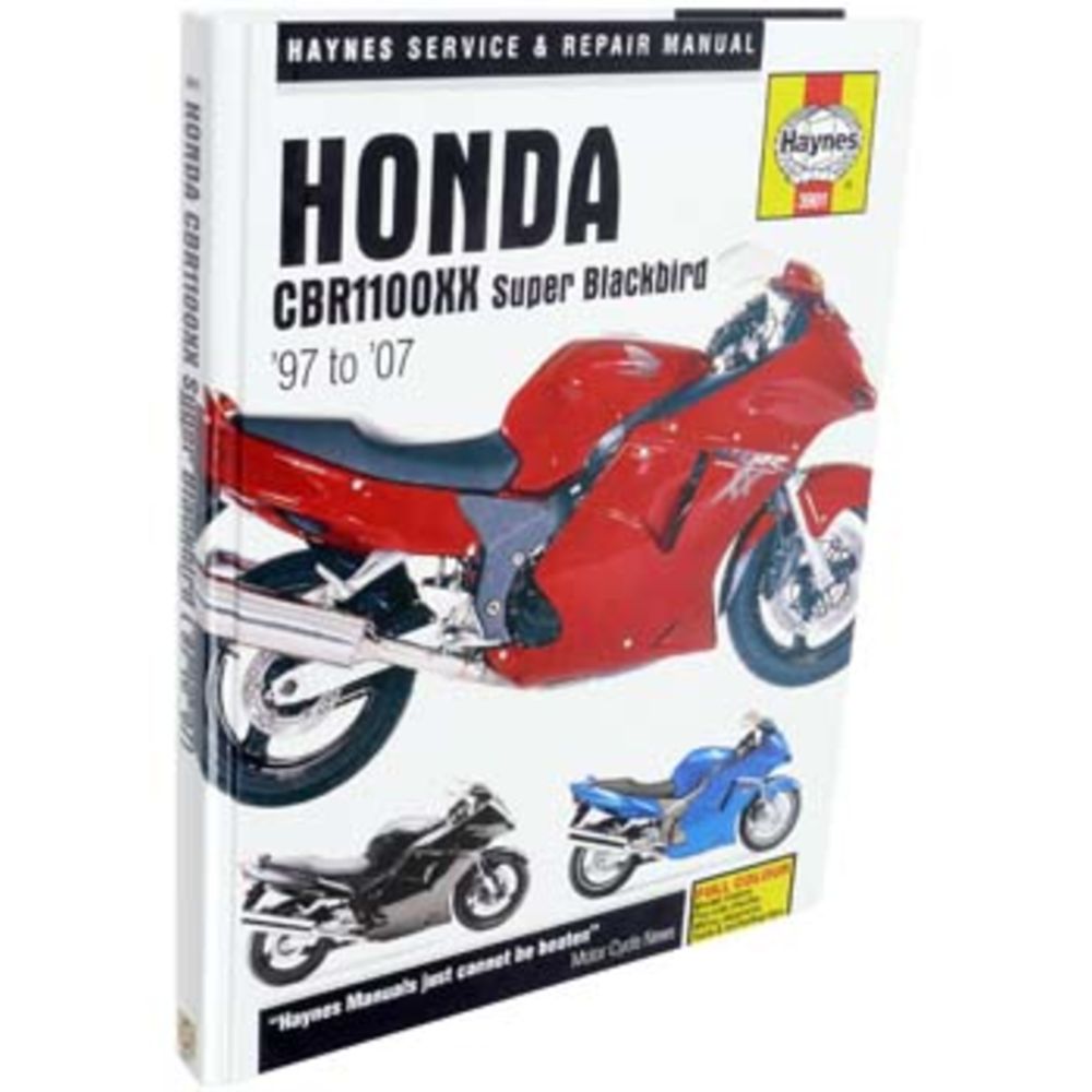 Korjausopas CBR1100XX 97-07 englanninkielinen