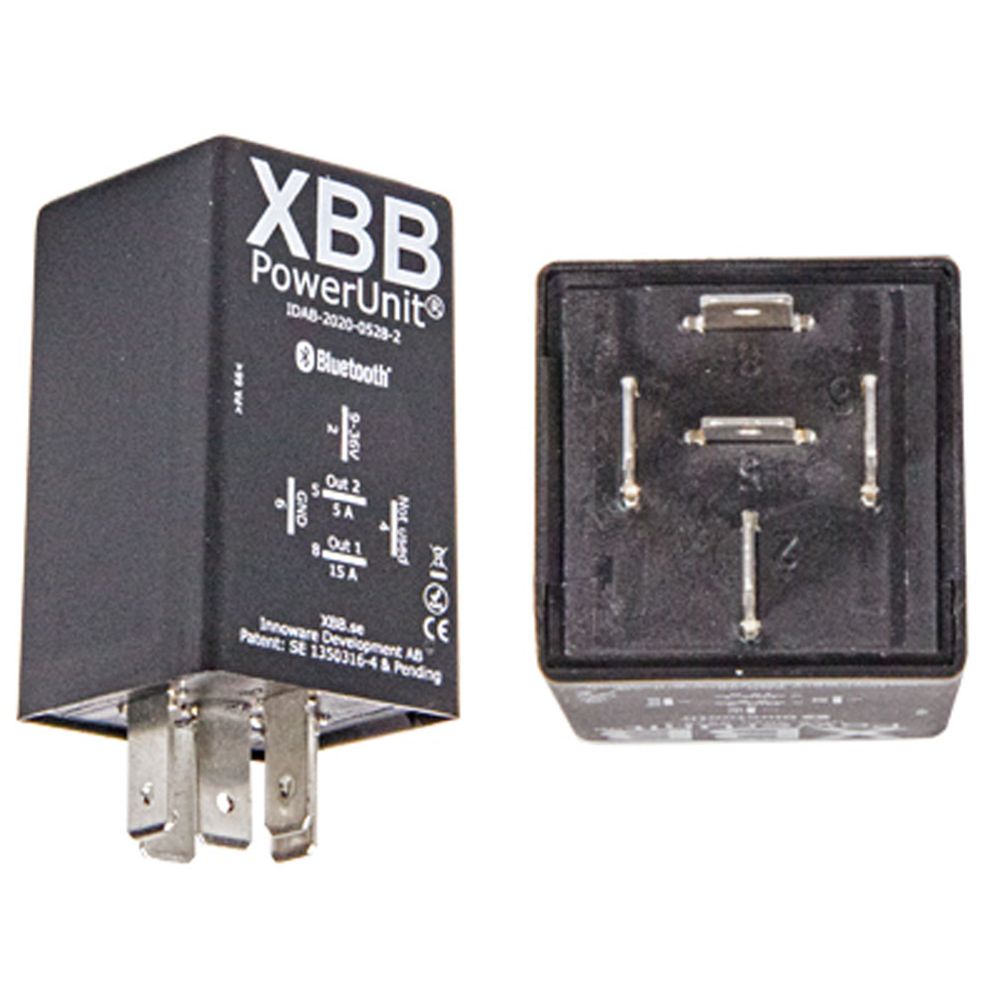 XBB PowerUnit extra kopplingsrelä 12/24 V