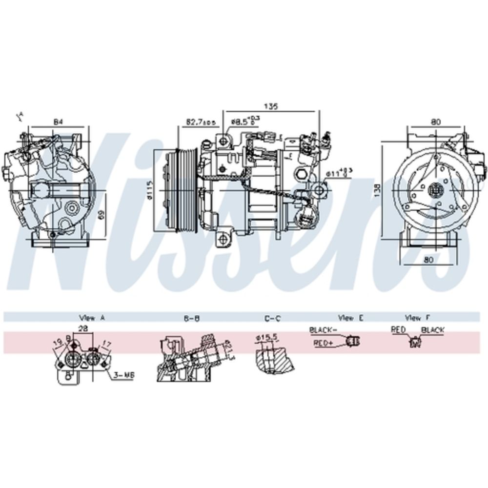 Ilmastointilaitteen kompressori 30-05109