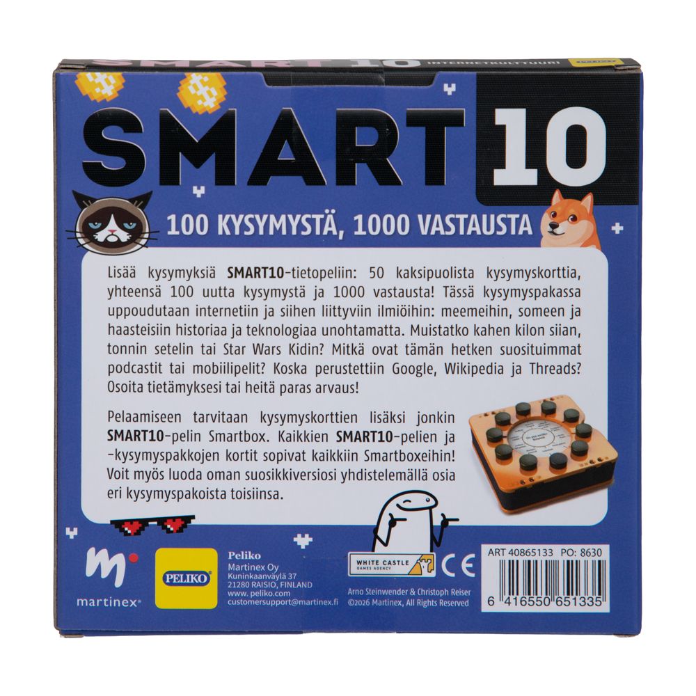 Smart10 Kysymyskortit Internetkulttuuri