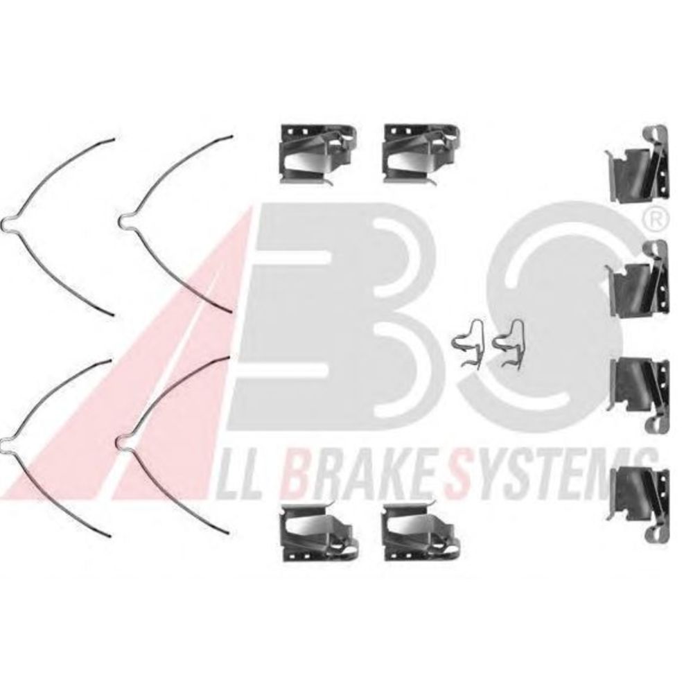 Jarrupalojen asennussarja 23-1268