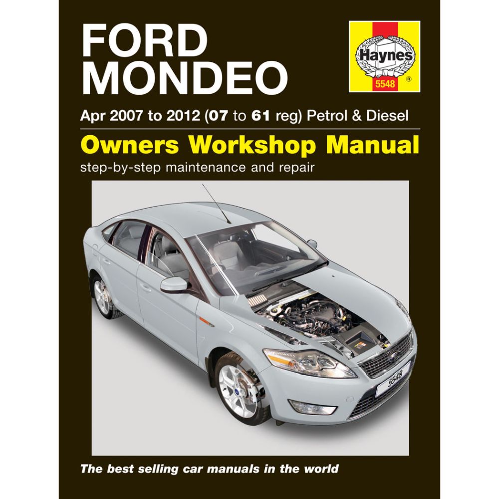 Korjausopas Mondeo 07-12 englanninkielinen