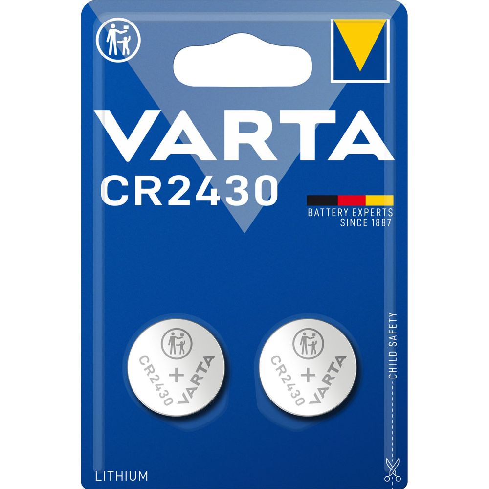 VARTA CR2430 nappiparisto, 2 kpl