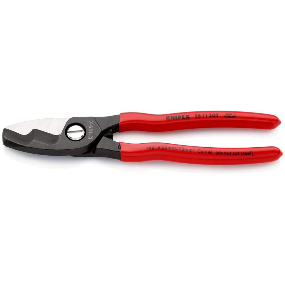 Knipex® 95 11 200 kabelsax max 20 mm Cu+Al 200 mm