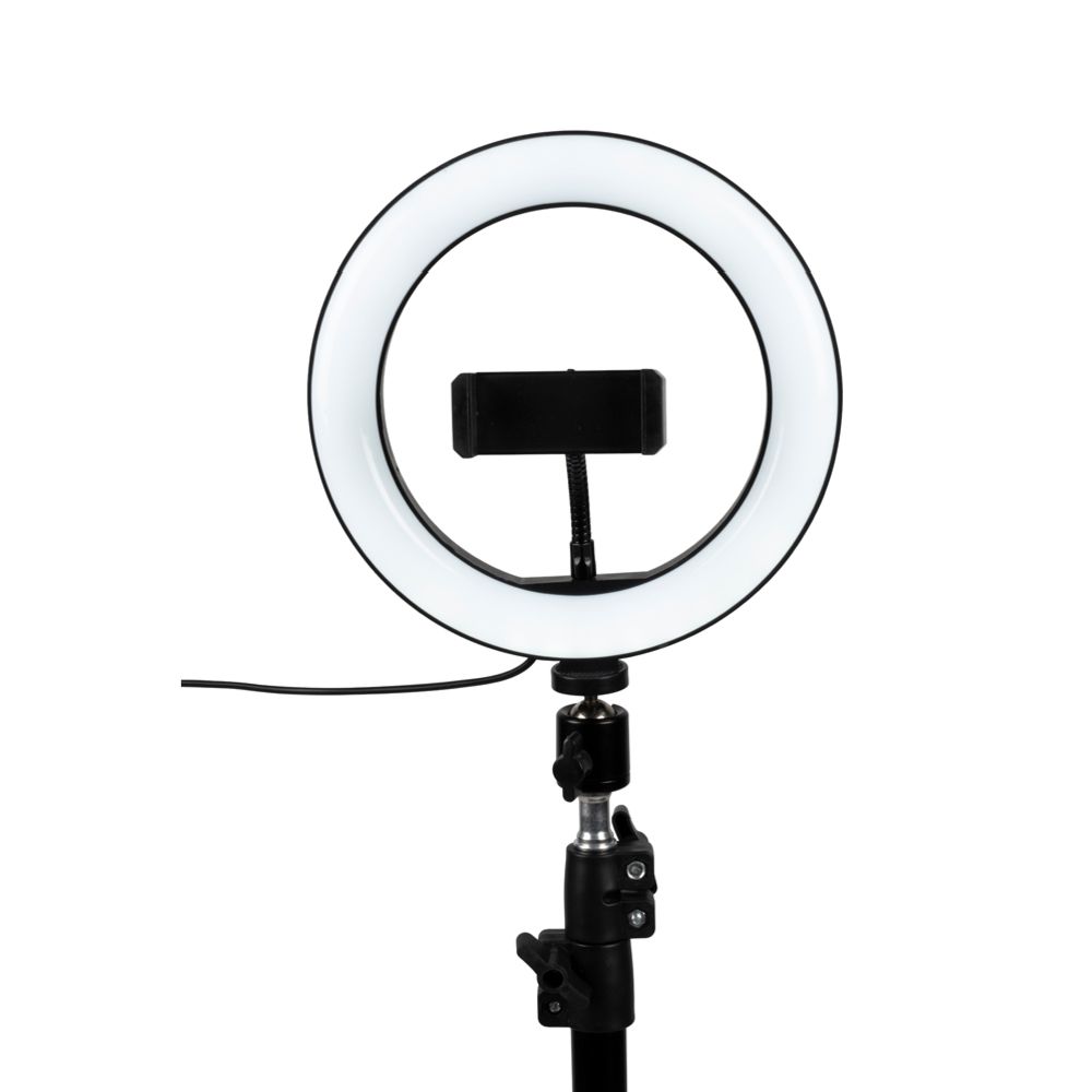 Grundig "Ring Light" statiiviga LED-rõngasvalgusti, 20 cm