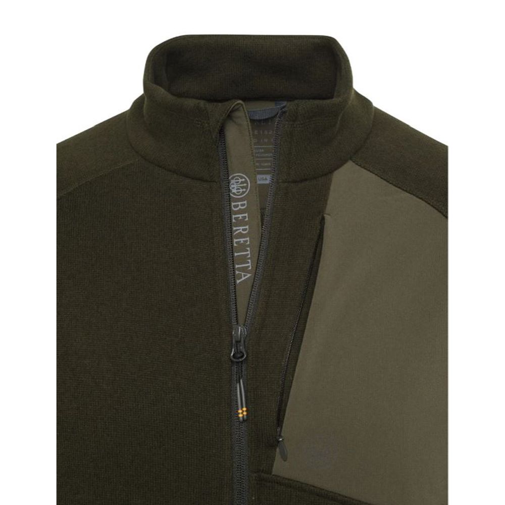 Beretta Abisko Full Zip fleecetakki vihreä