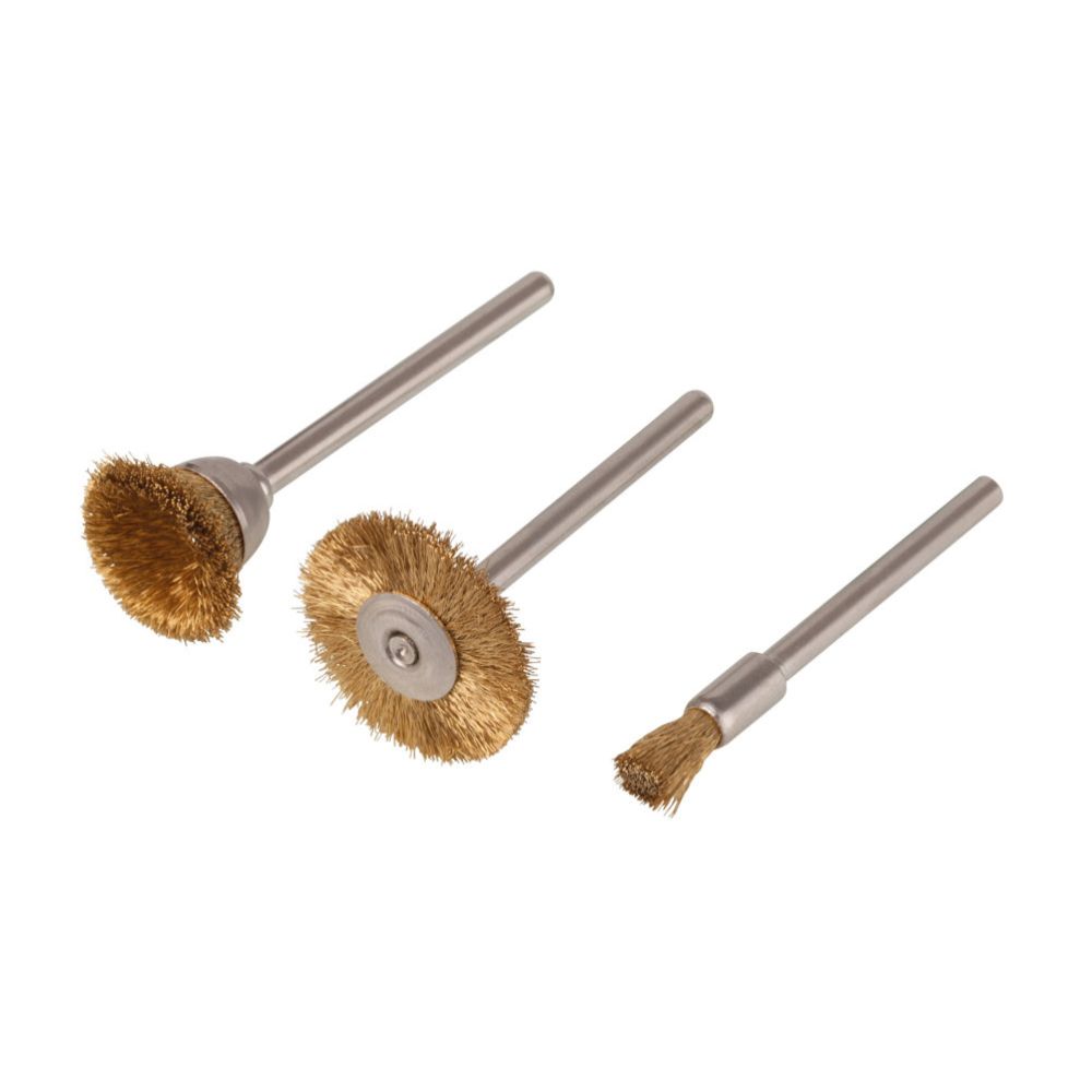 Wolfcraft® borstsats 3 delar 2,35 mm fäste