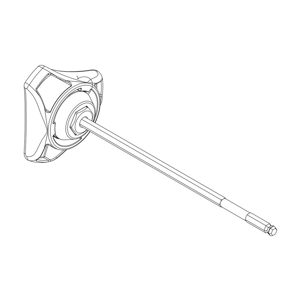 Thule 52318 Torque key - Thule WingBarEdge 958x momentnyckel 2 Nm