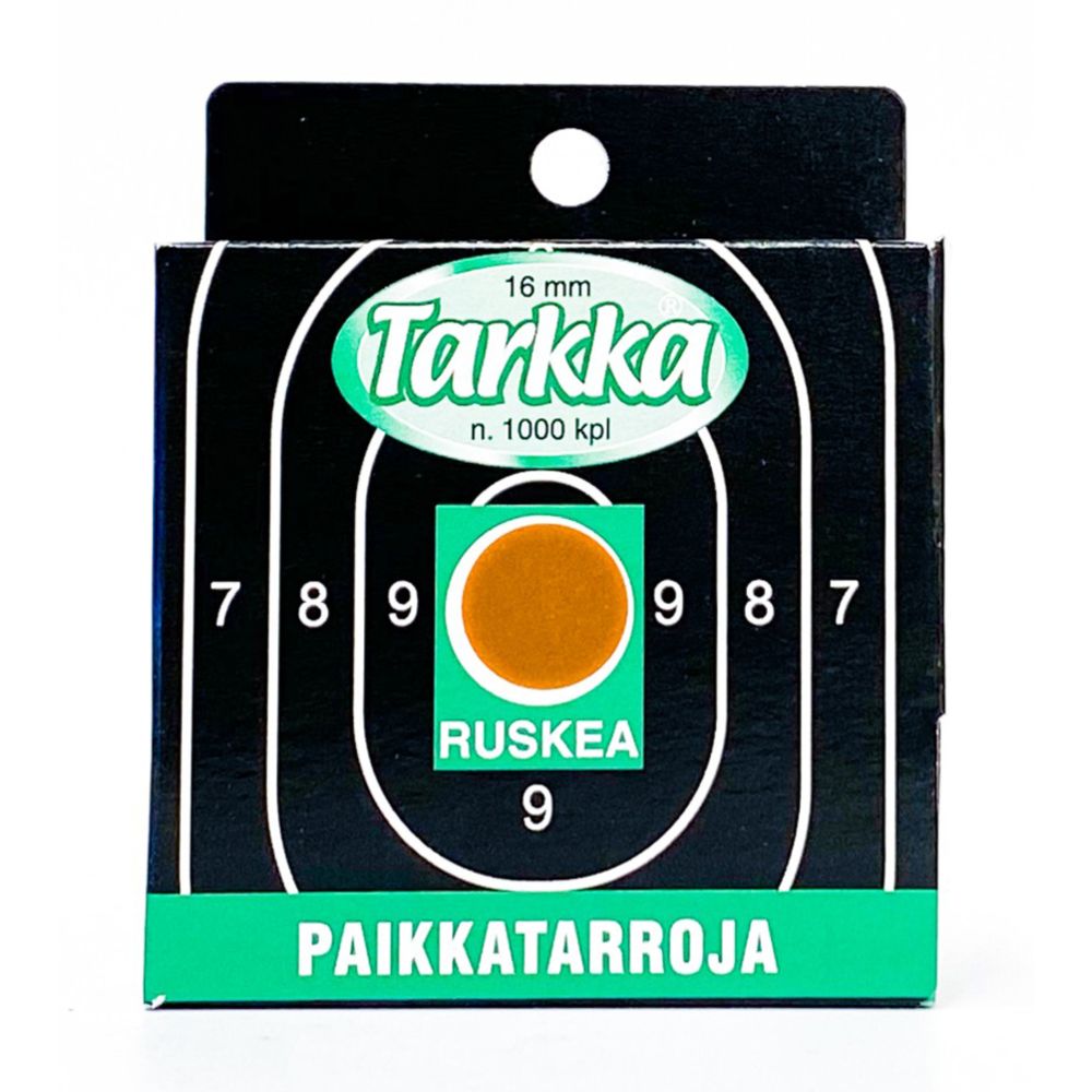 Tarkka paikkatarra 16 mm n. 1000 kpl