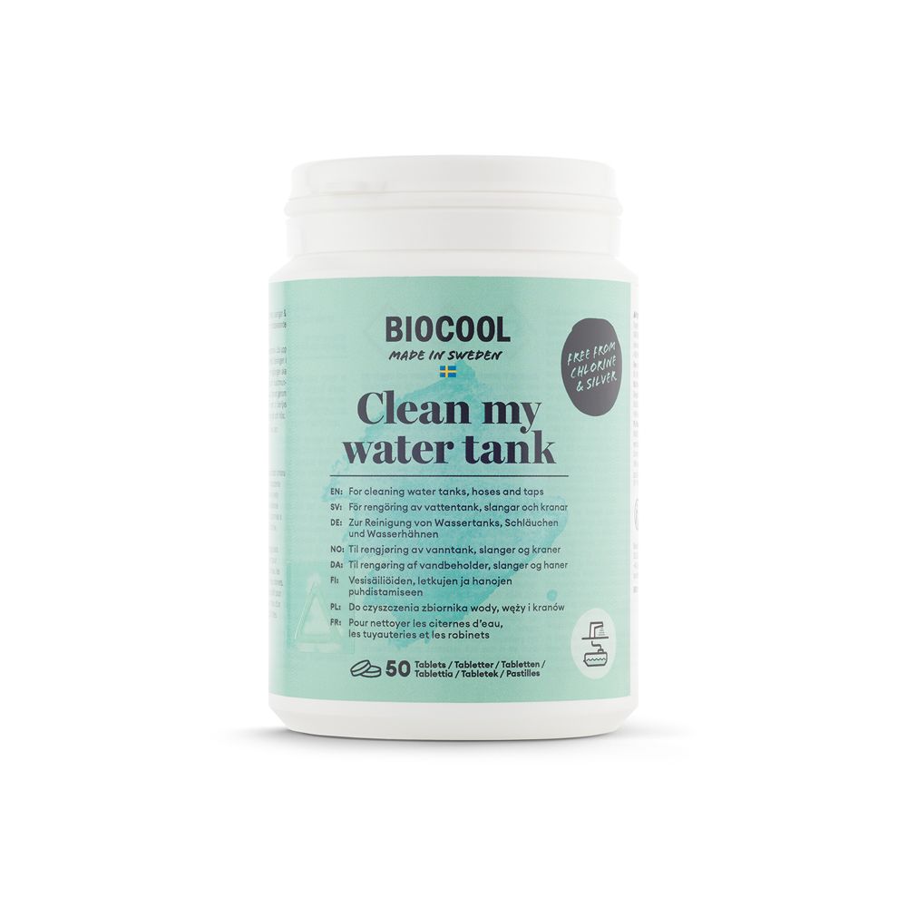 BioCool Clean My Water Tank vesisäiliön puhdistaja 50 tabl.