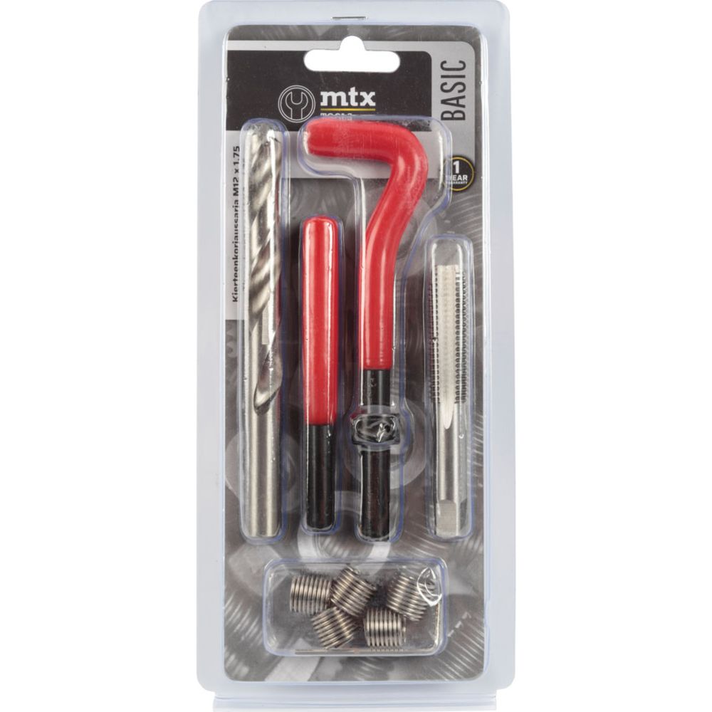 MTX Tools Basic keermeparanduskomplekt M12 x 1,75