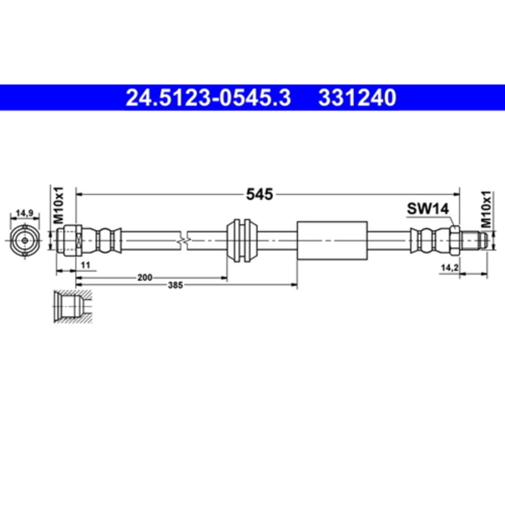 Bromsslang 23-3302