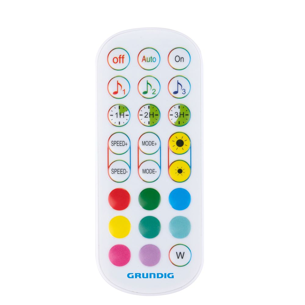 Grundig RGB+W LED-valguspost, 15 W, 360 lm