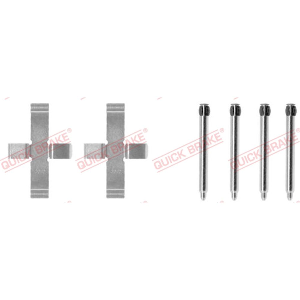 Jarrupalojen asennussarja 23-1076