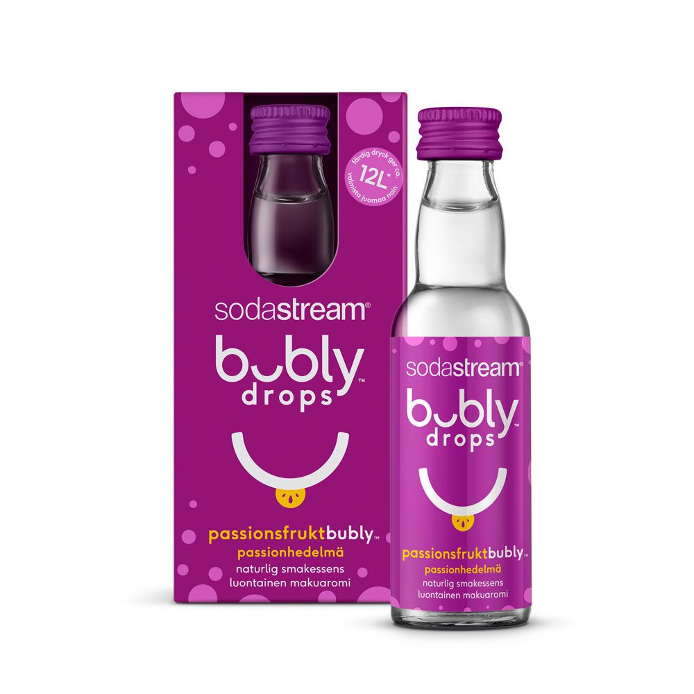 SodaStream Bubly granadillimaitseline maitsearoom 40 ml