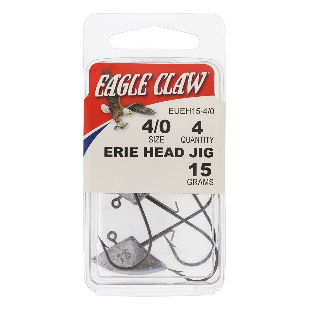 Eagle Claw Erie jiggskalle 4 st