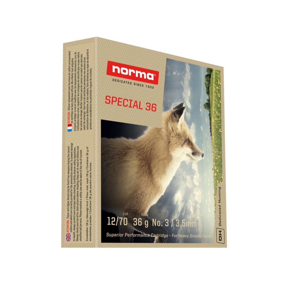 Norma Special 36 g 12/70 #5 10 kpl