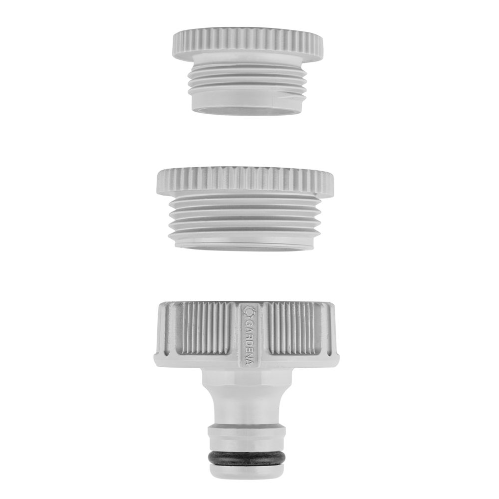 Gardena kraaniliitmik adapteriga 1/2", 3/4" ja 1" Anti-Splash