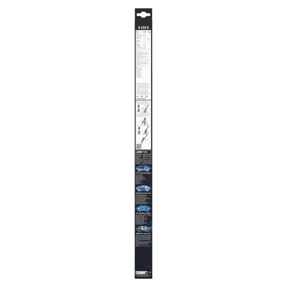 Bosch AeroTwin A102S pyyhkijänsulkasarja 65+48 cm