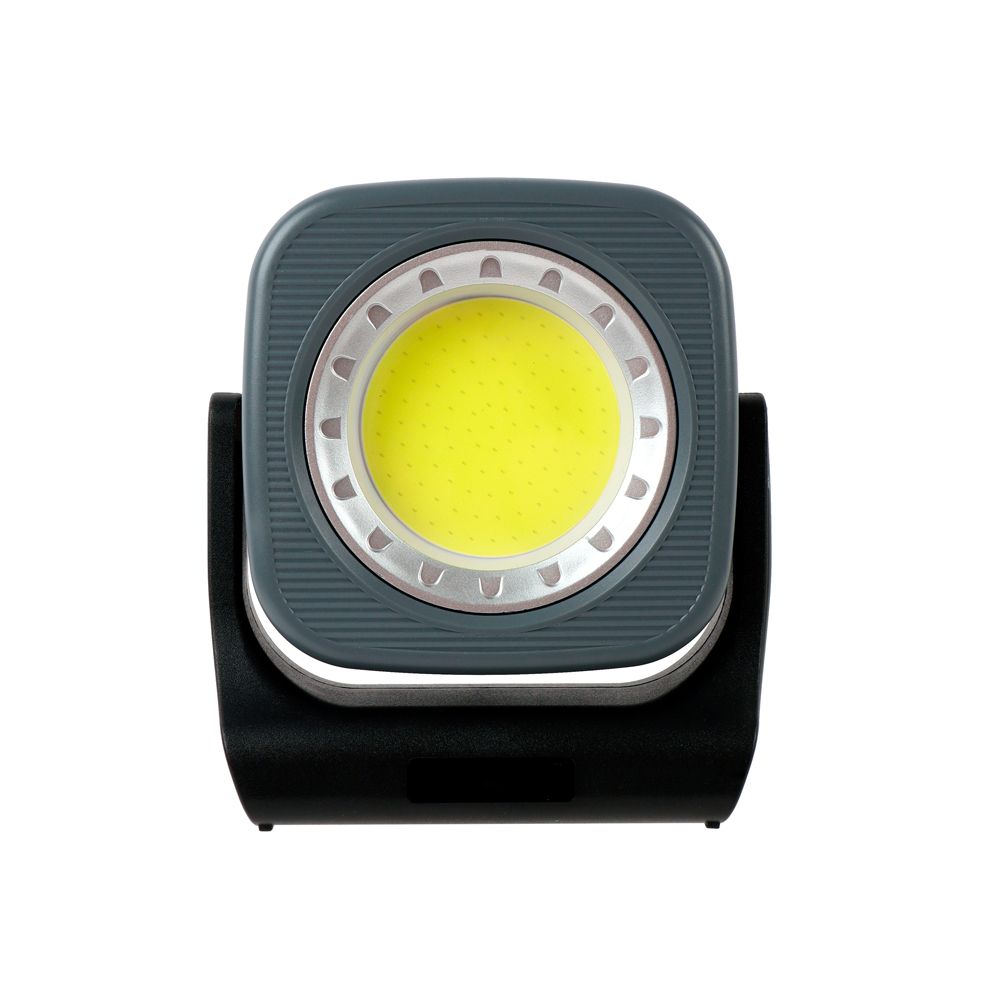 Berg LED-työvalaisin ladattava 1000 lm harmaa
