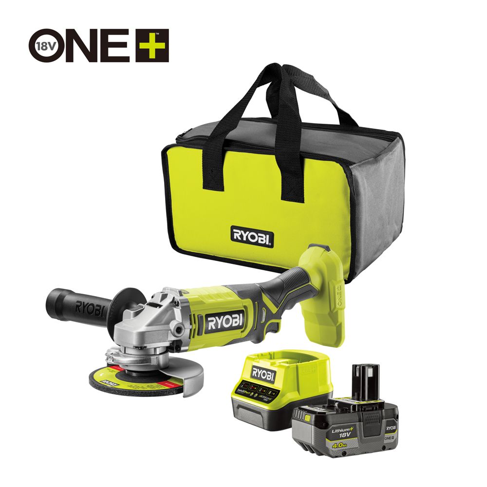 Ryobi kulmahiomakone RAG18125-1C40S 4,0 Ah