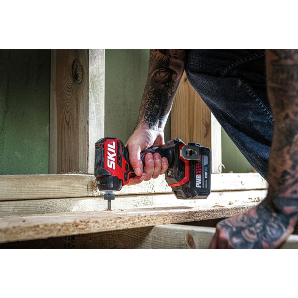 SKIL 3225 CA Compact hiiliharjaton akkuiskuruuvinväännin 20 V