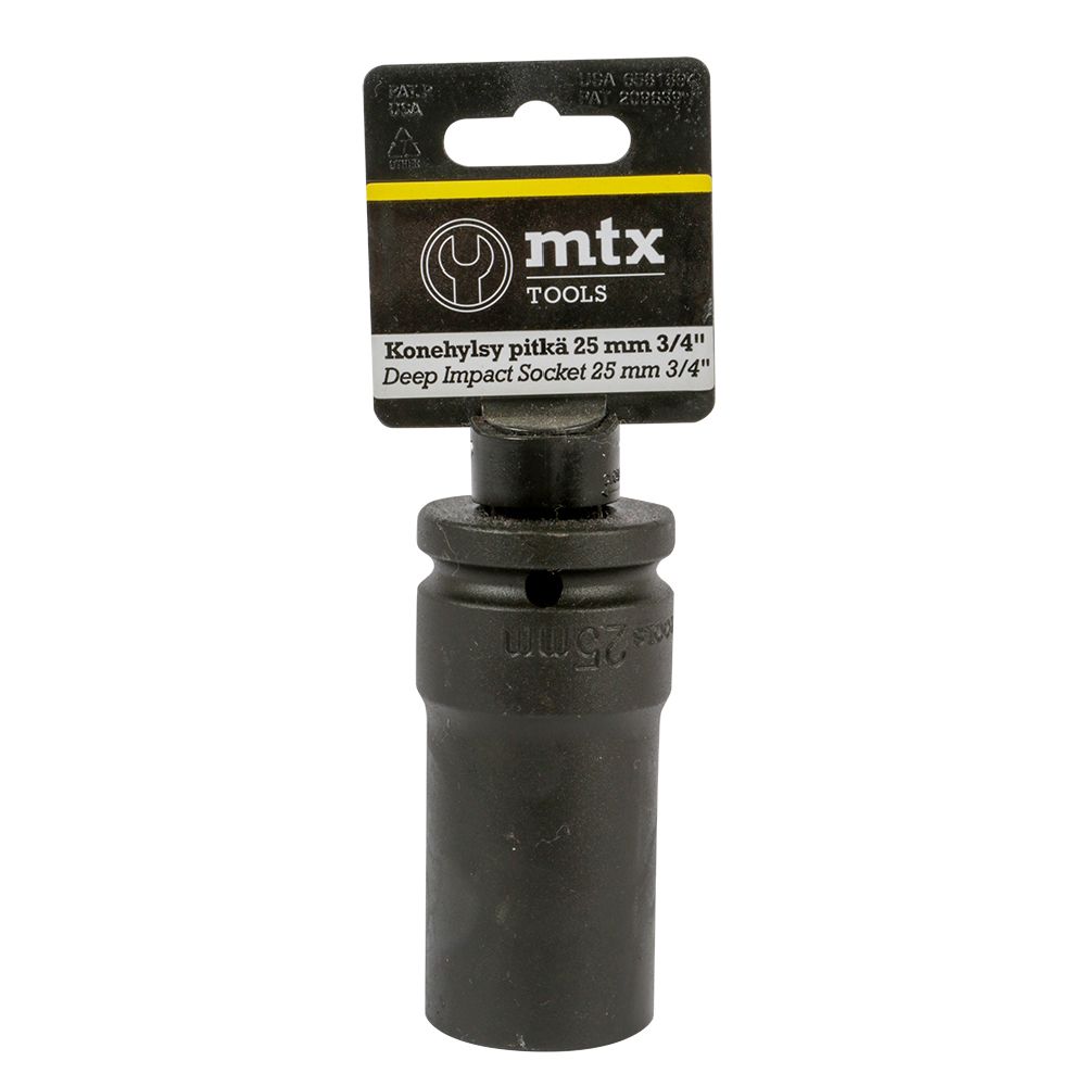 MTX Tools krafthylsa lång 3/4"
