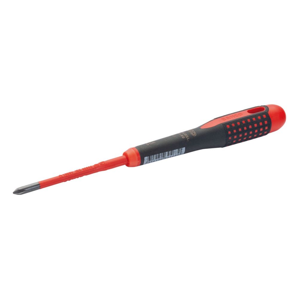 Bahco BE-8610SL Ergo Slim stjärnskruvmejsel PH1 VDE 1000 V 80 mm
