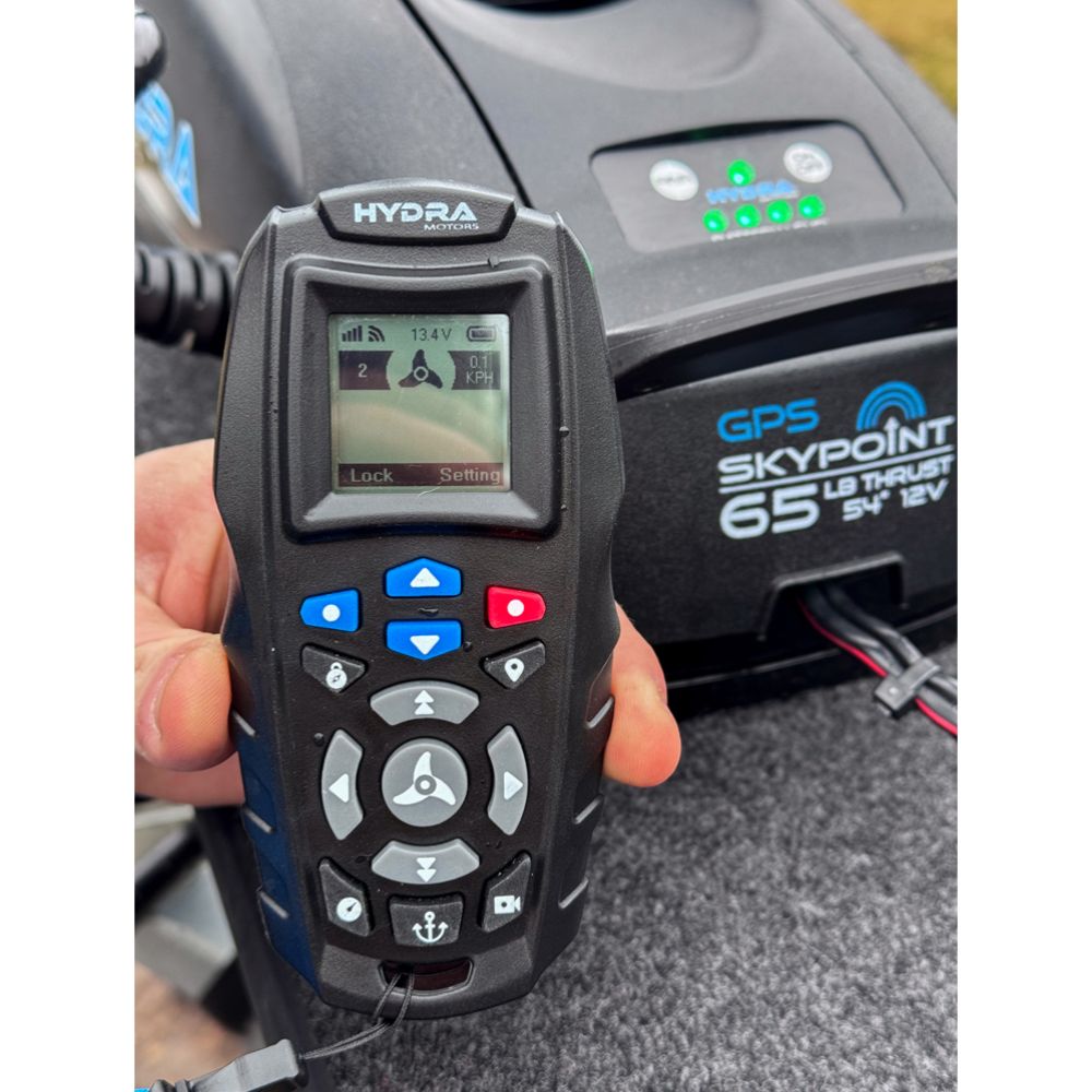 Hydra Skypoint GPS 12V 65 lbs 54 keulasähkömoottori