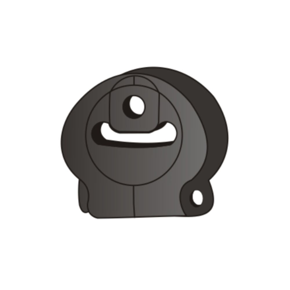 Pakoputkiston kumipalkki 14-30345