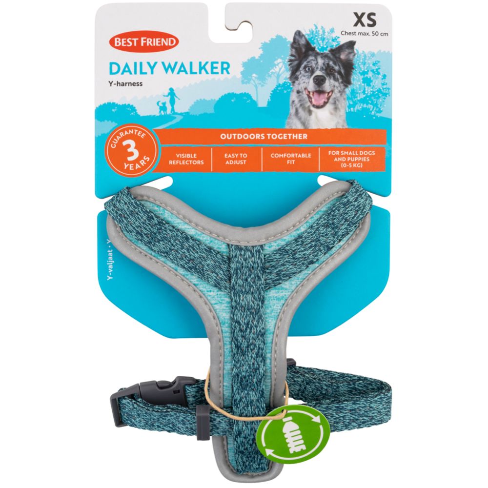 Best Friend Daily Walker Y-valjas XS, 0-5kg