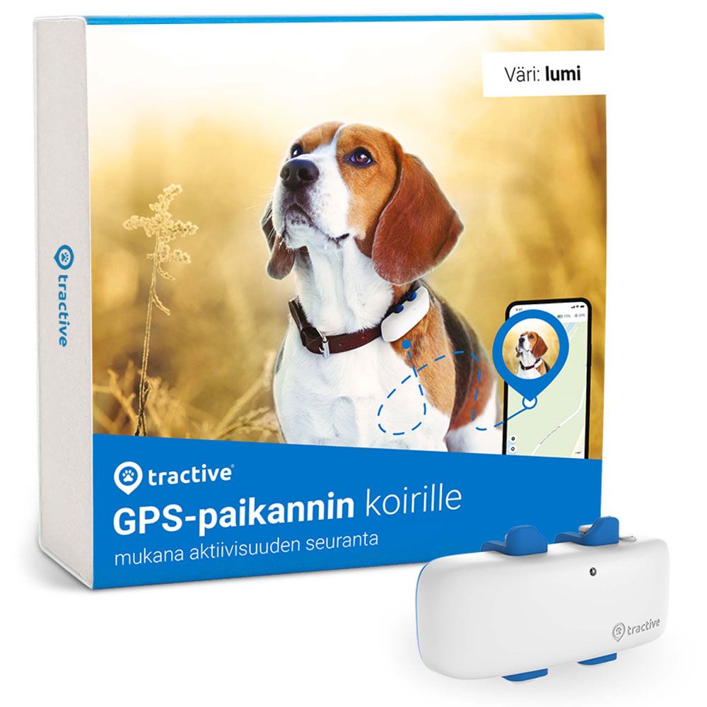 Tractive koiran GPS-paikannin LTE