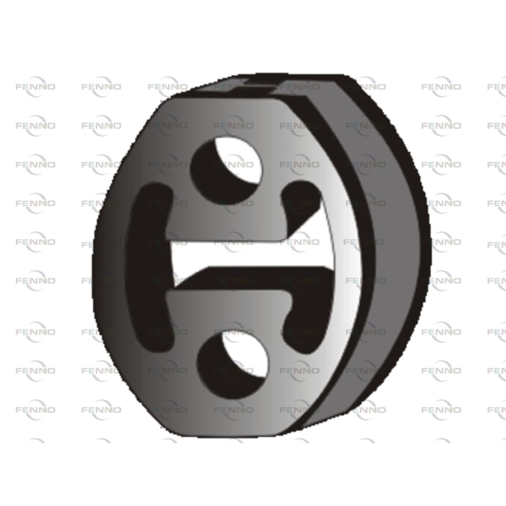 Pakoputkiston kumipalkki 14-30333