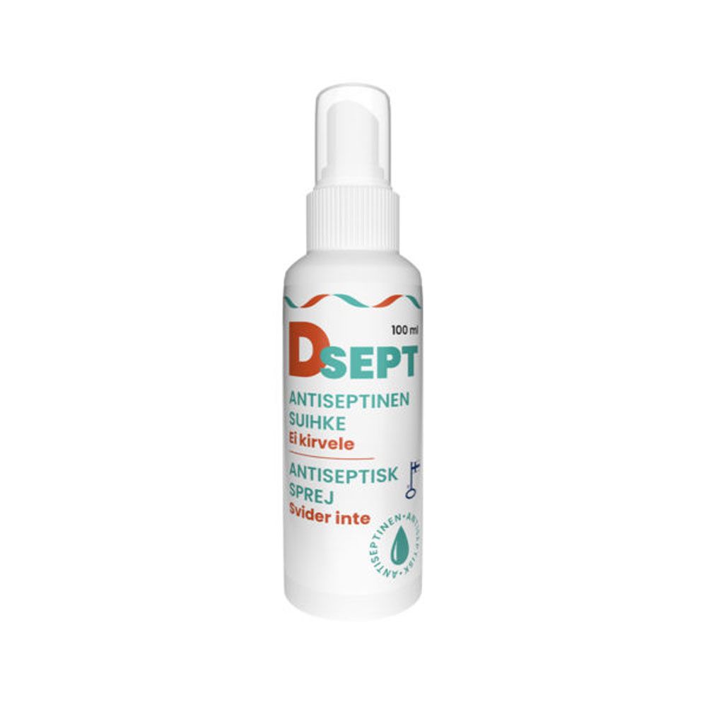 DSept antiseptinen suihke 100 ml (suihkepullo)
