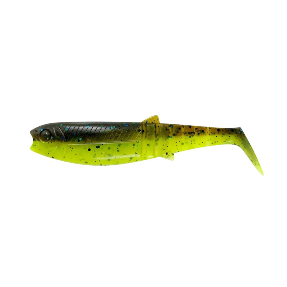 Savage Gear Cannibal Shad jigi 8 cm 5 g 5 kpl väri: Olive Hot Orange