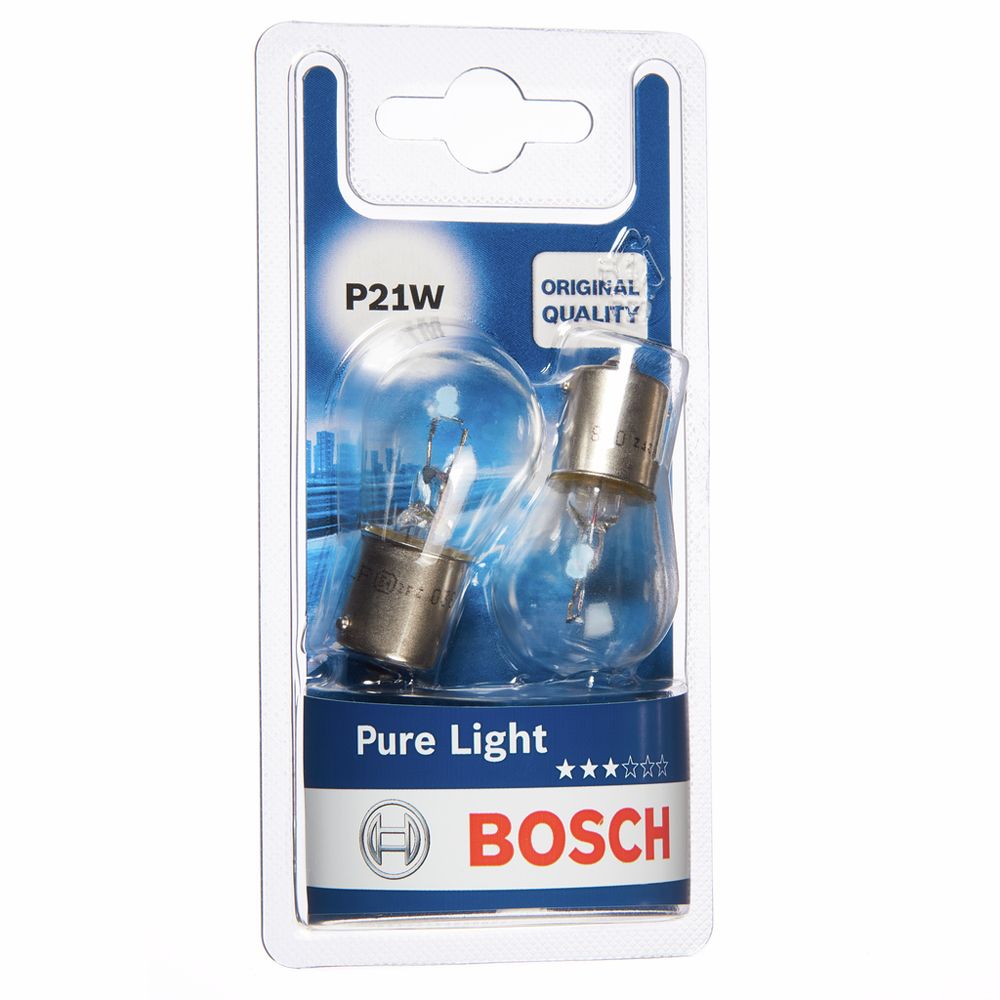 Bosch BA15s-pirnipaar 12 V 21 W P21W