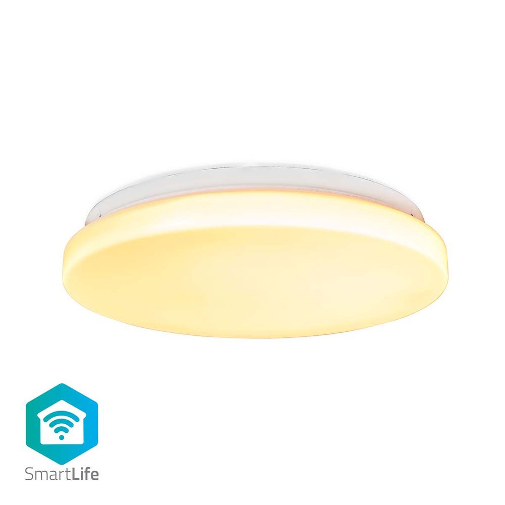 Nedis SmartLife LED-taklampa RGB/vit WiFi