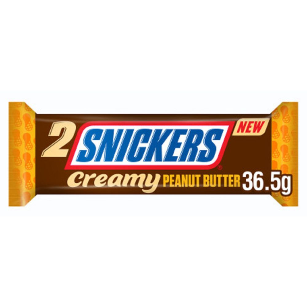 Snickers Creamy Peanut Butter choklad 36,5 g