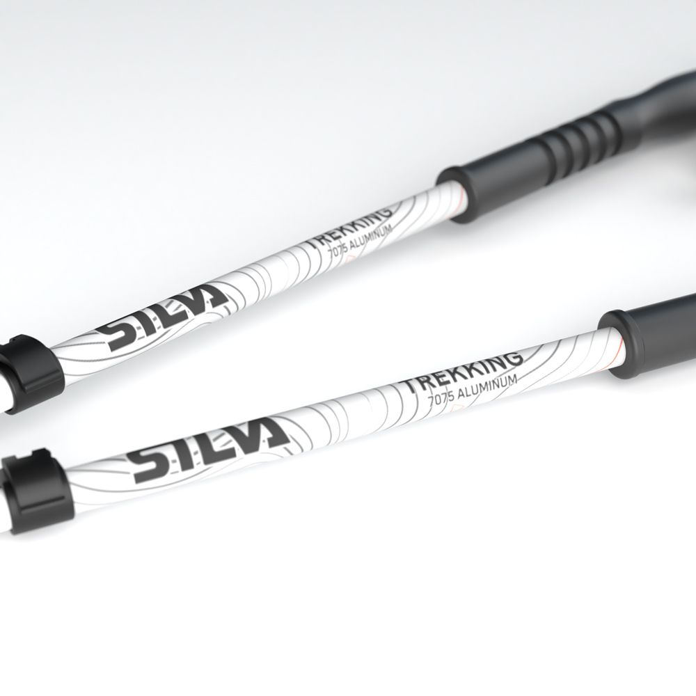 Silva Trekking Poles Aluminum teleskopiska vandringsstavar 105-140 cm