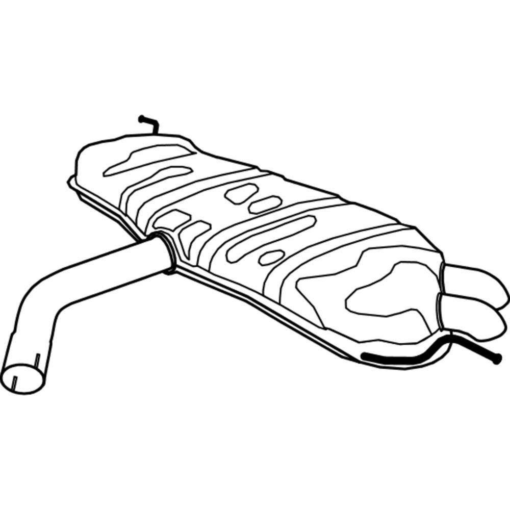 Takaäänenvaimentaja 14-7199