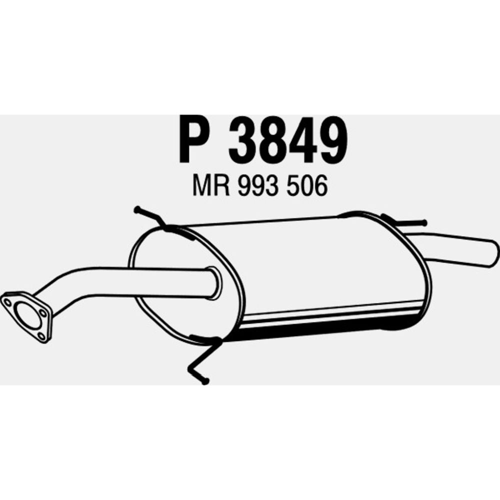 Takaäänenvaimentaja 14-3929