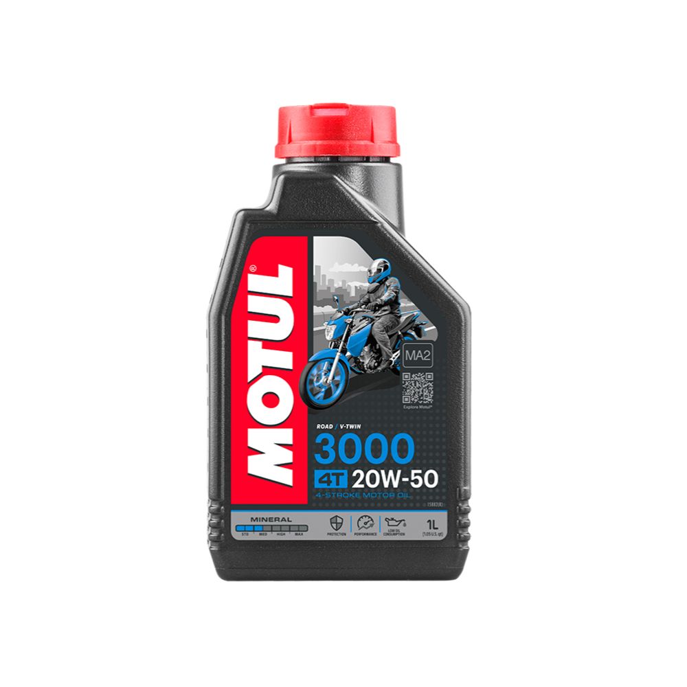 Motul 3000 20W-50 4T mineraali 1L