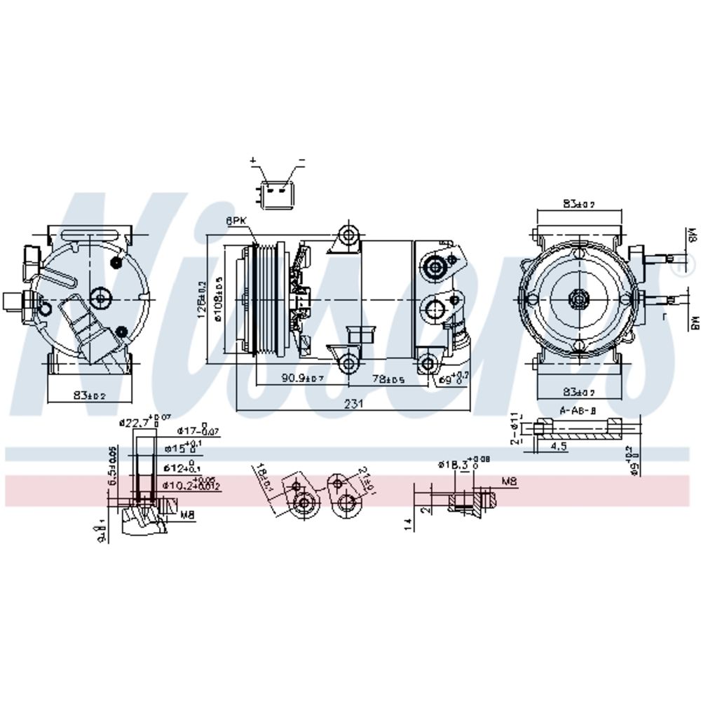Ilmastointilaitteen kompressori 30-05188