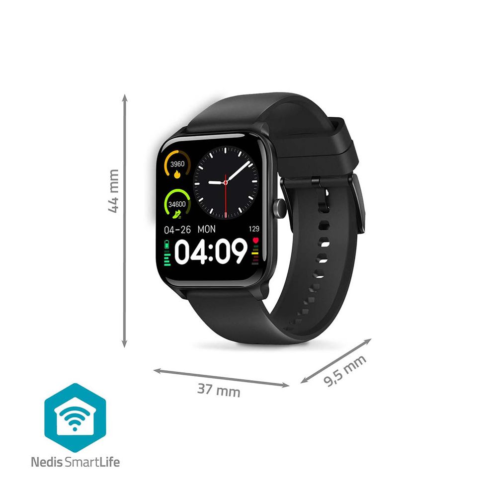 Nedis SmartLife älykello IP68 Android/iOS